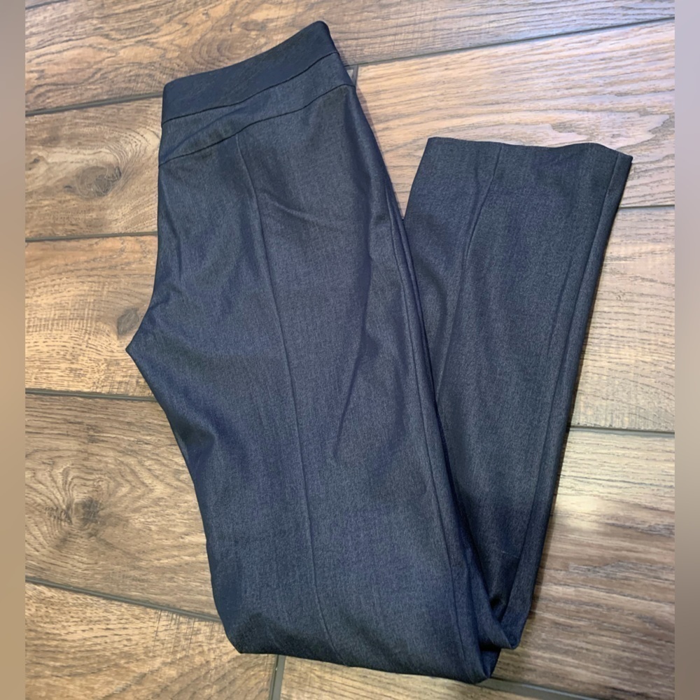 TAHARI Vertical Stripe Seam on Back Stretch Dress Pants Slacks Trousers Size 8
